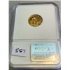 Image 2 : 1929 MS 64 NGC $2.5 Gold Indian Coin