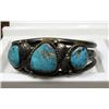 Image 1 : Turquoise and Sterling Silver Bracelet