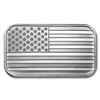 Image 1 : 1 oz USA Flag Design Silver Bar .999 Pure