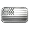 Image 1 : 1 oz American Flag Design Silver Bar .999 Pure