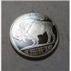 Image 2 : 1 oz Buffalo Design Silver Round - .999 Pure