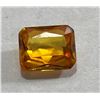 Image 1 : 4 ct. Well Cut Dark Orange Citrine Gemstone