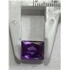 Image 1 : 5 ct. Amethyst Gemstone Emerald Cut