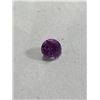 Image 2 : 1 ct.Natural Round Purple Sapphire