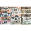 Image 1 : 100 pcs. Railroad Stock Certificates -