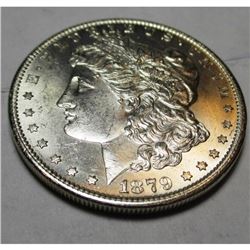 1879 s Crisp BU Morgan Silver Dollar