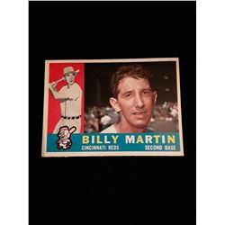 1960 Topps Billy Marttin No Creases