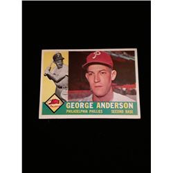 1960 Topps Sparky Anderson No Creases