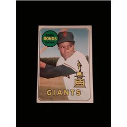 1969 Topps Bobby Bonds No Creases