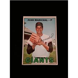 1967 Topps Juan Marichal No Creases