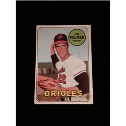1969 Topps Jim Palmer No Creases