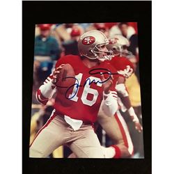 Joe Montana Autograph 8x10 Photo W/COA