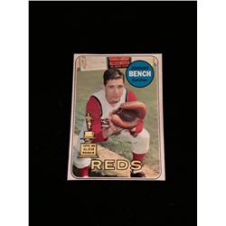 1969 Topps Johnny Bench  No Creases