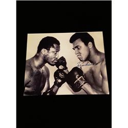 Muhammad Ali Joe Frazier Autograph 8x10 Photo W/COA