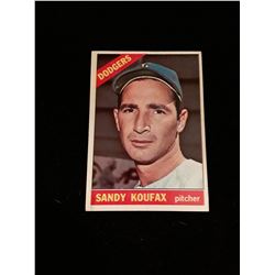 1966 Topps Sandy Koufax  No Creases