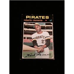 1971 Topps Roberto Clemente  No Creases