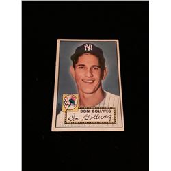 1952 Topps Don Bollweg  No Creases