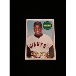 1969 Topps Willie Mays  No Creases