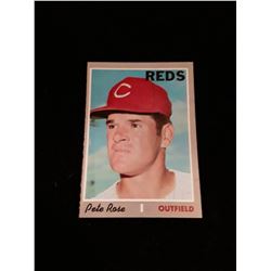 1970 Topps Pete Rose  No Creases