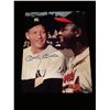 Image 1 : Hank Aaron Mickey Mantle Autograph 8x10 W/COA
