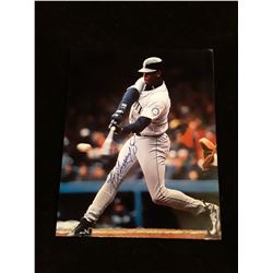 Ken Griffey Jr  Autograph 8x10 W/COA