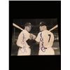 Image 1 : Joe Dimaggio Mickey Mantle Autogtsph 8x10 Photo W/COA
