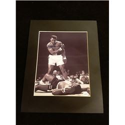 Muhammad Ali Matted  Autograph 8x10 W/COA