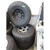 Image 1 : Set of 4 Bridgestone Dueller M/T Tires on Rims