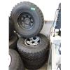 Image 1 : Set of 4 Bridgestone Dueller M/T Tires on Rims