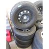 Image 1 : Set of 4 Hankook "Pike RW11" Tires on Rims