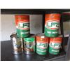 Image 1 : 6 Unopened Oil Tins - 4 UFA & 2 Slick 50