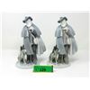 Image 1 : Two 1970s Metzler & Orloff 9" Tall Figurines