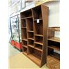 Image 2 : Moe's "Niagara" Cube Acacia Wood Book Shelf