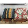 Image 1 : One 18" x 18" Cushion & One 20" x 20" Cushion