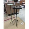 Image 1 : Metal Side Table & Pillar Candle Holder