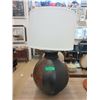 Image 1 : Large Ceramic Lamp with Drum Shade