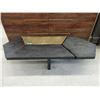 Image 1 : Abstract Metal Coffee Table - 25" x 62" x 12"
