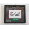 Image 1 : Richard Shorty Framed Print - Crow and Wolf
