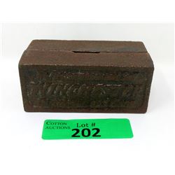 Cast Metal Winchester Coin Bank -2" x 2.5" x 4"