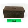 Image 1 : Cast Metal Winchester Coin Bank -2" x 2.5" x 4"