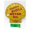 Image 1 : Cast Metal 7.5" Shell Clam Shell Plaque