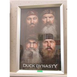 Framed Duck Dynasty Poster - 25" x 36"