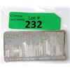 Image 1 : Rare 10 Oz Wall Street Mint .999 Silver Bar