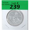 Image 1 : 1 Oz. Engelhard .999 Silver Round - Dated 1984