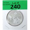 Image 1 : 1 Oz. Engelhard .999 Silver Round - Dated 1984