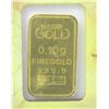 Image 2 : 3 x One Tenth Gram .9999 Gold Investor Bars