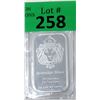 Image 1 : 1 Oz Scottsdale Lion .999 Silver Bar