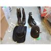 Image 1 : Riding Helmet, Cowboy Hat & 2 Pairs of Boots