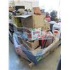 Image 1 : Skid of Assorted Goods - Some Vintage