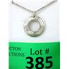 Image 1 : Signed Haida Sterling Silver Eagle Necklace